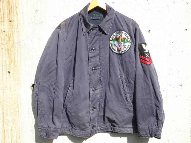 1960年代 U.S. NAVY ユーティリティーデッキジャケット（ CONMAR