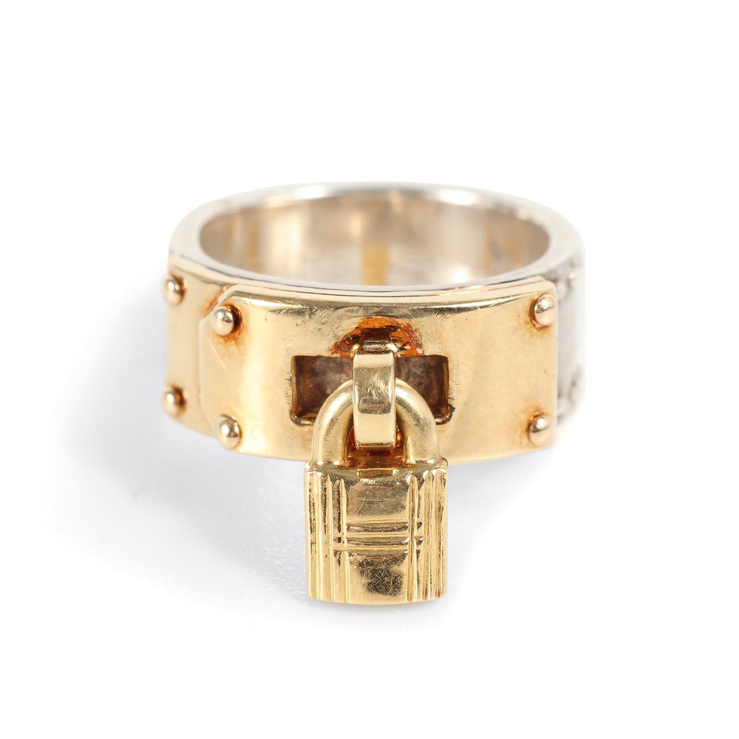 HERMES (エルメス) ケリー リング (Kelly Ring) / Ag925 ゴールド