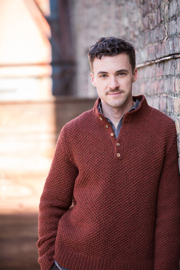 Sawyer Pullover | Knitting Pattern by Julie Hoover | Brooklyn Tweed