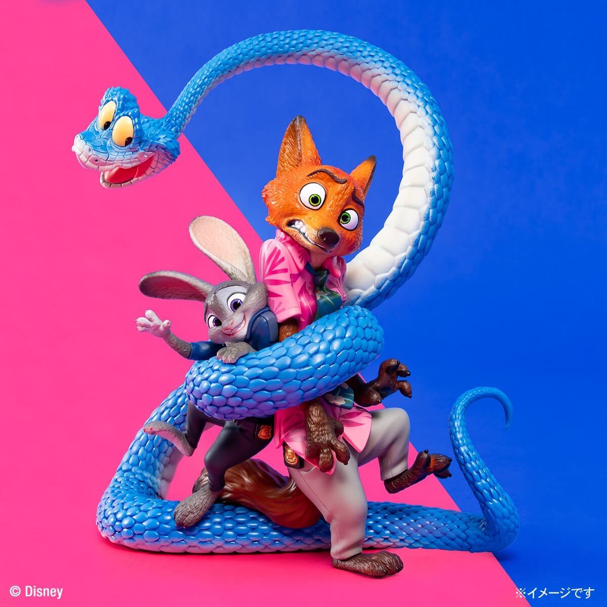 Zootopia 2 ポスターフィギュア ズートピア2 ポスターフィギュア happy