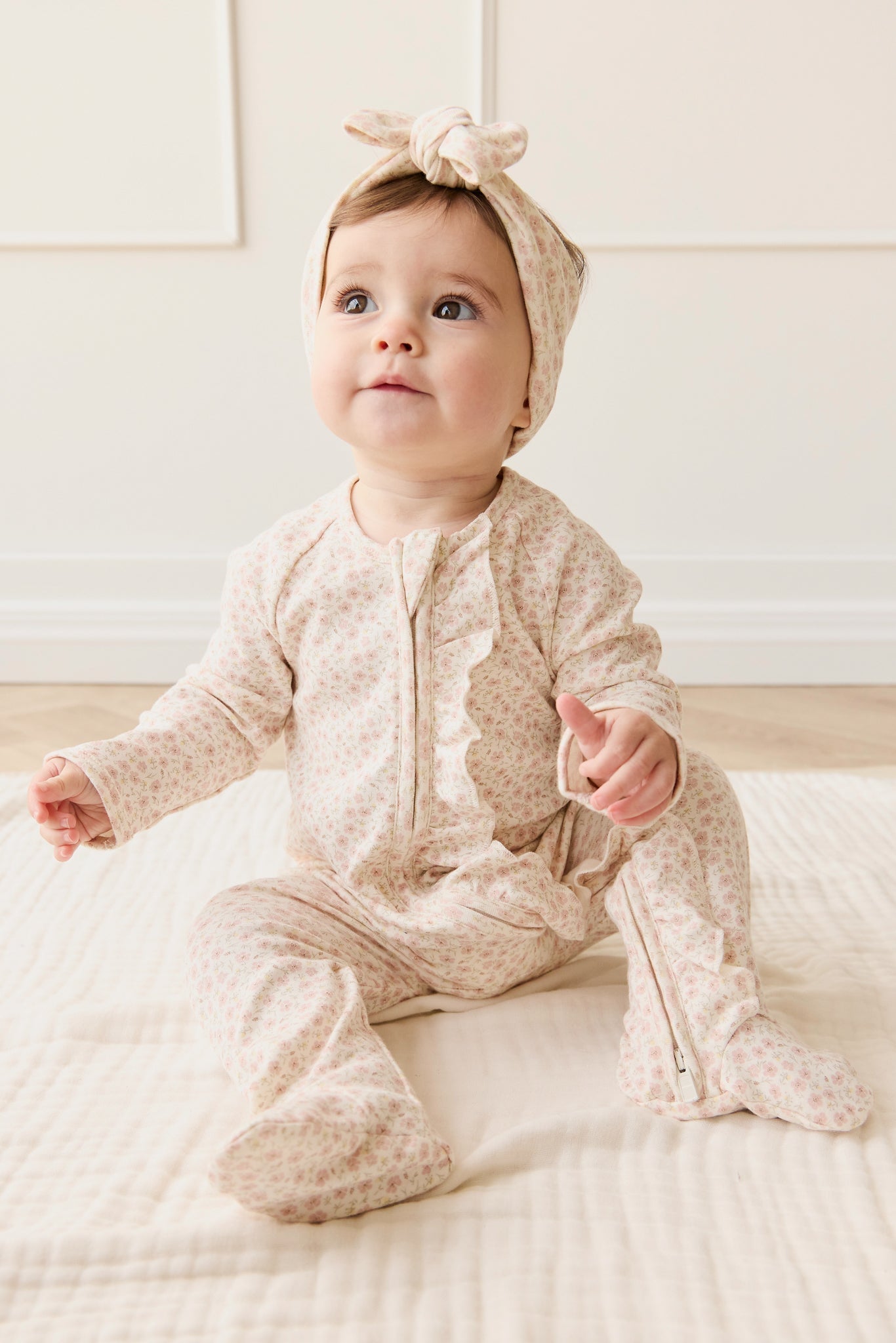 Organic Cotton Melanie Onepiece - Penelope Rose Small – Jamie Kay USA