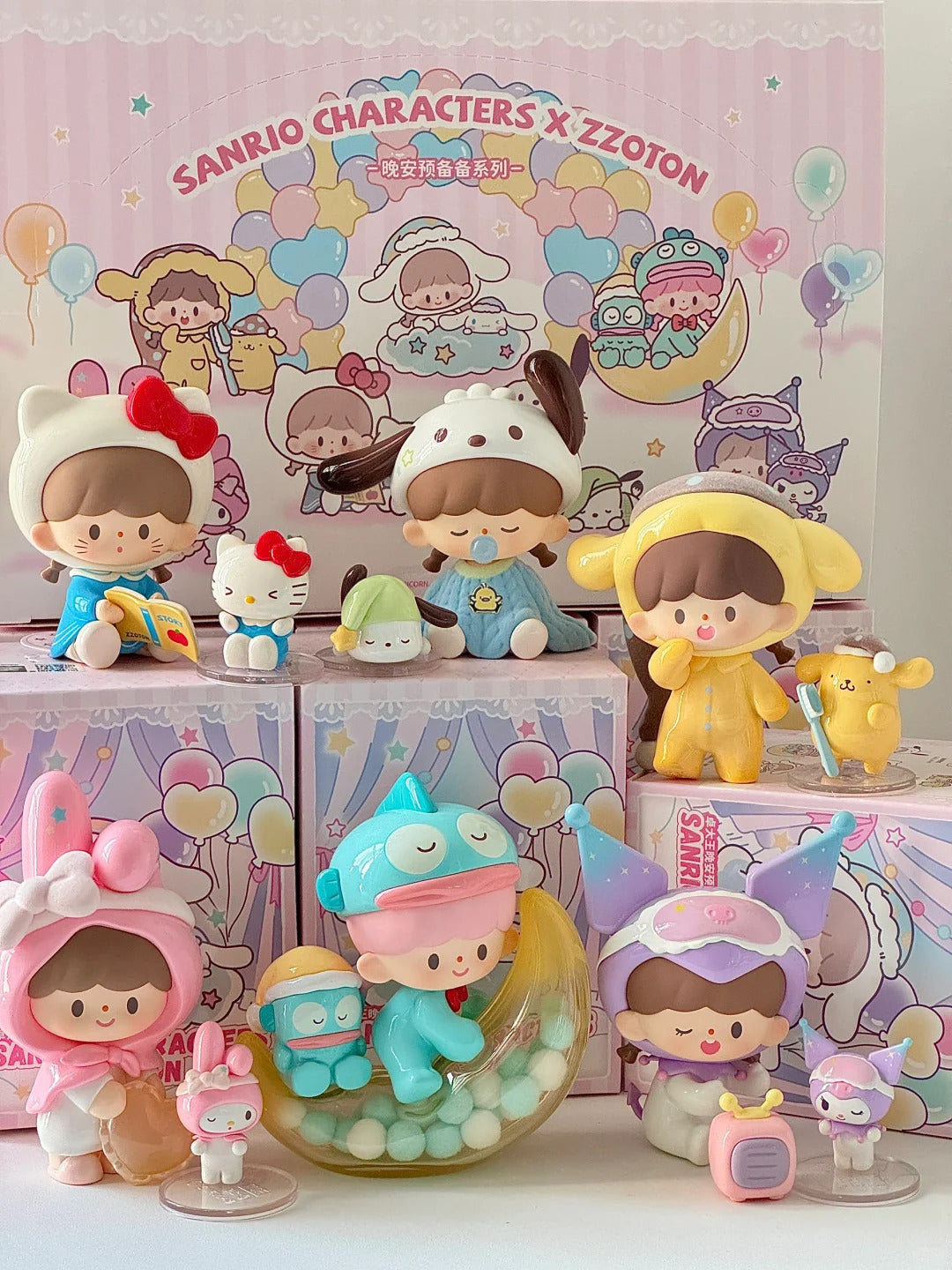 zZoton x SANRIO CHARACTERS-Preparation Before Bedtime Series Blind