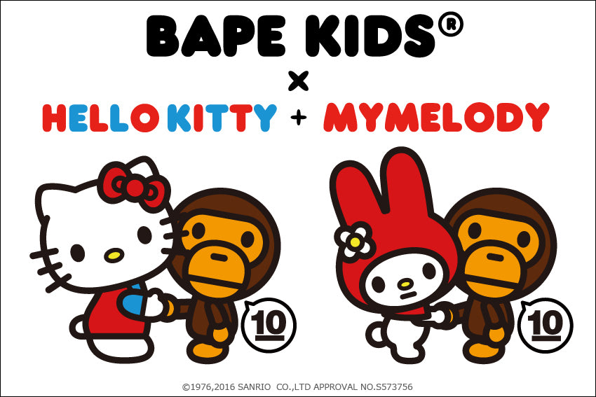 BAPE KIDS® 10TH ANNIVERSARY COLLECTION BAPE KIDS® x