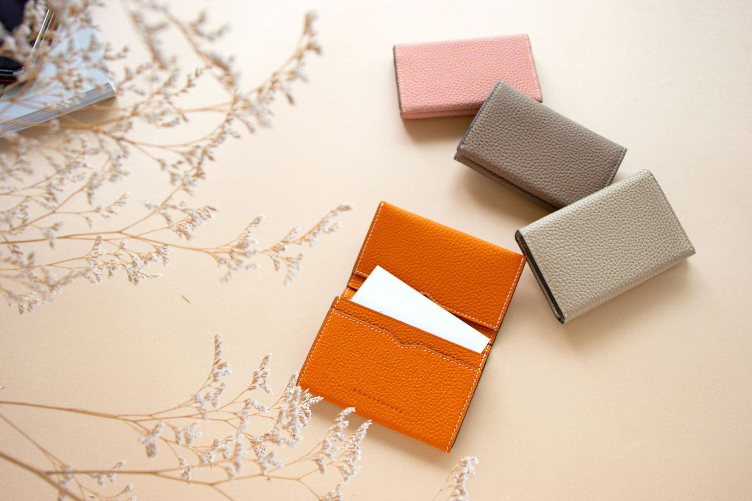 新作】オレンジ(ビジネスカードケース[名刺入れ])