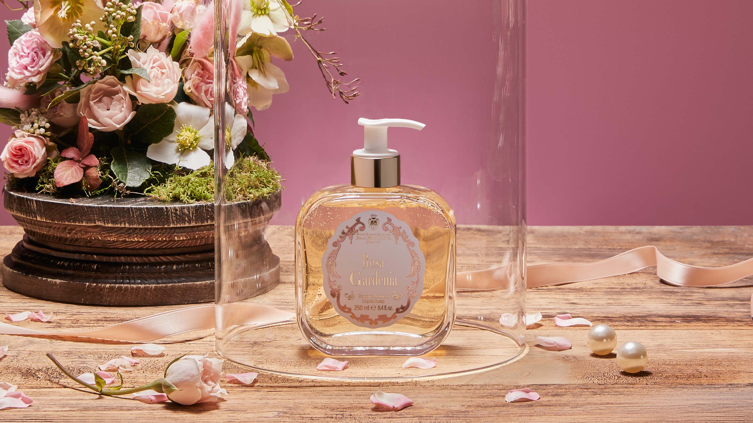 ハンドソープ ローザ ガーデニア 250ml｜サンタ・マリア・ノヴェッラ