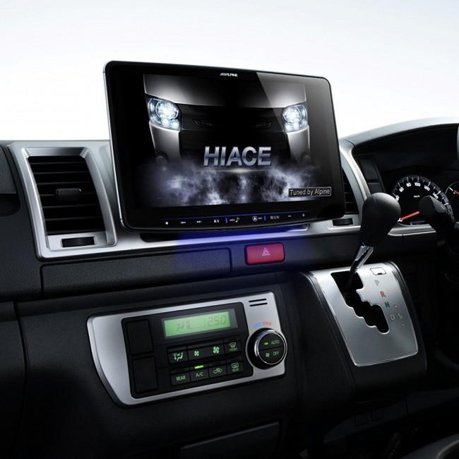 200系ハイエースに最高のカーナビ！「ビッグX11インチ」発売 - クルマ