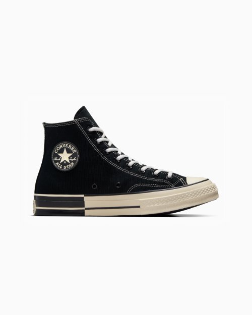 CT70 ブラック&ホワイト ブラック ハイカット A08134C - Kanverse.kr