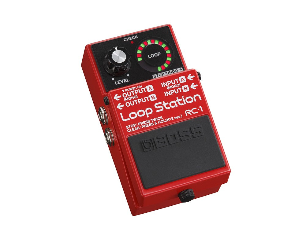 Boss RC-1 Loop Station Pedal BONUS PAK – Kraft Music