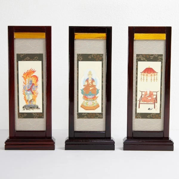 スタンド型掛け軸 「雅」 中サイズ 【各宗派対応】 | 本尊・脇侍の通販