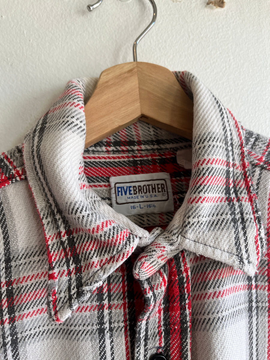 Vintage 1970/80's Five Brother Cotton Flannel Shirt – La Lovely