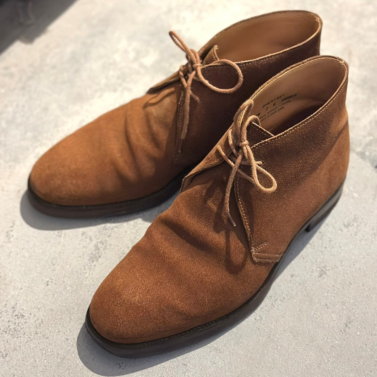 CROCKETT&JONES】クロケット&ジョーンズ チャートシー チャッカブーツ