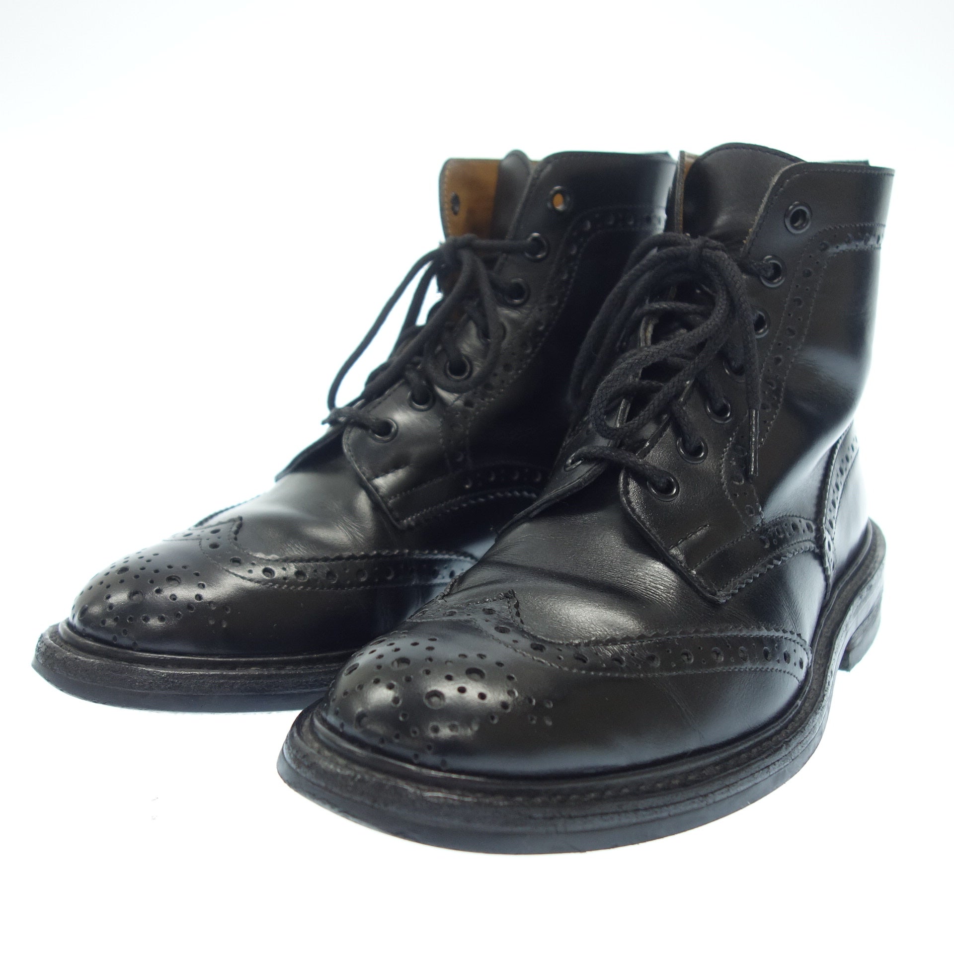 Tricker's】トリッカーズ M2508 カントリーブーツ カーフ ブラック