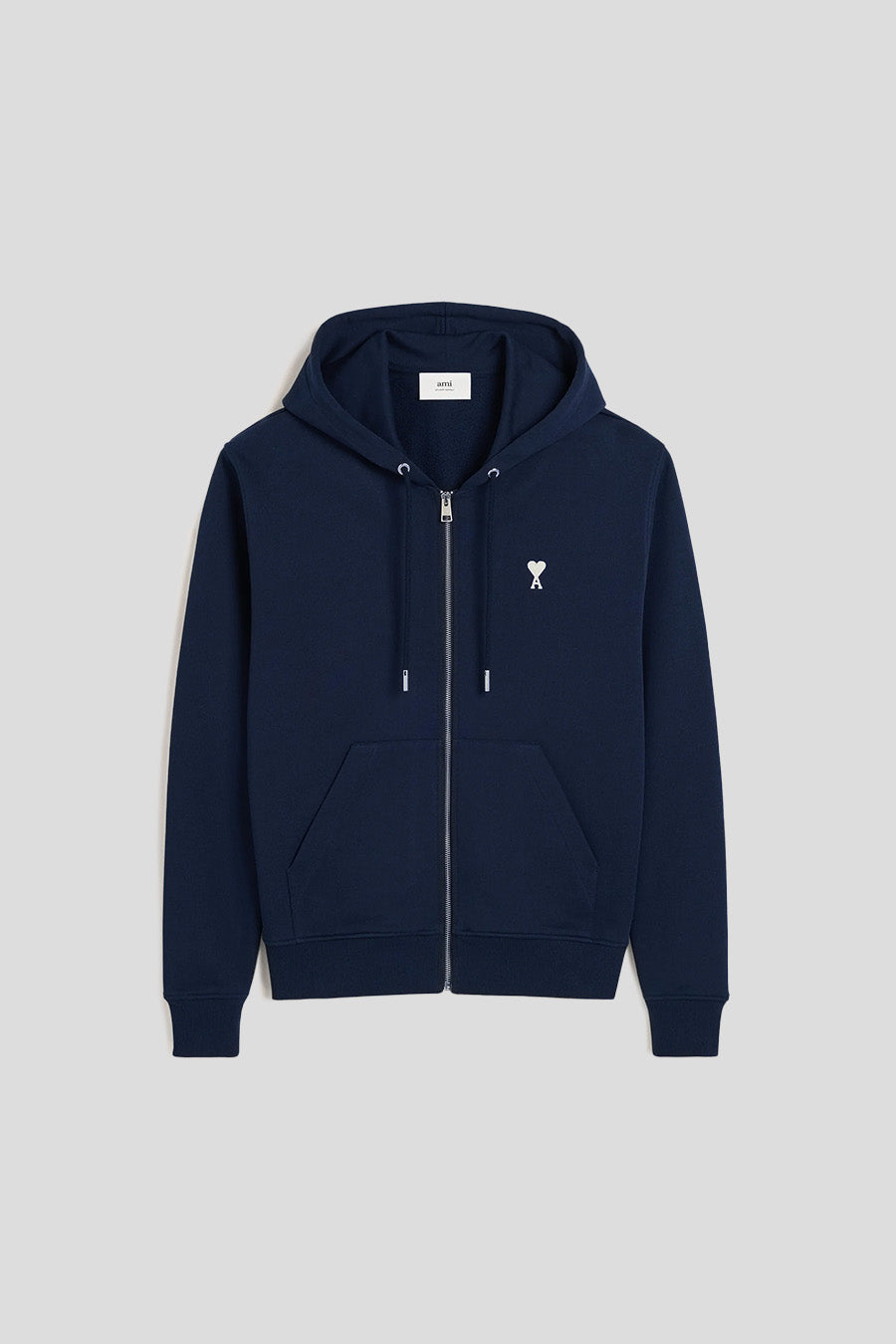 AMI PARIS - NIGHT BLUE AMI DE COEUR HOODIE ZIP – LE LABO STORE