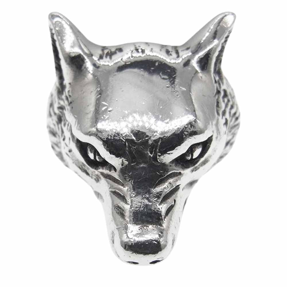 THE GREAT FROG グレートフロッグ ウルフ ヘッド リング シルバー系 16