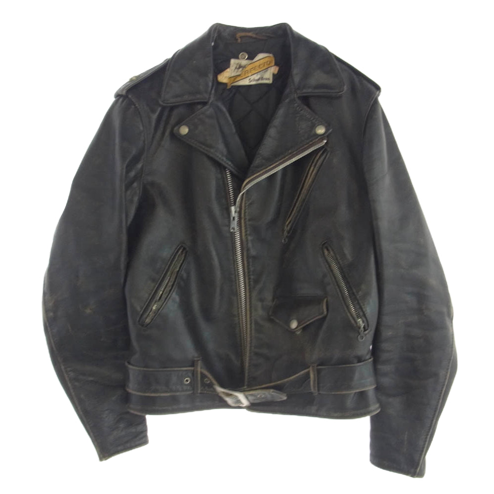 schott ショット 70s 牛タグ前期 ダブルライダース レザー ジャケット