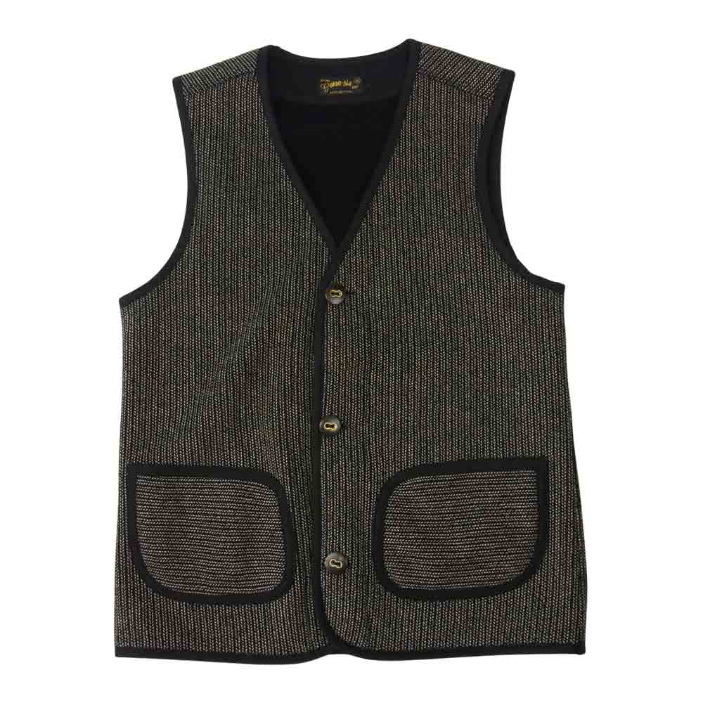 BARNS OUTFITTERS バーンズ ビーチ クロス ベスト ごま塩 ベスト