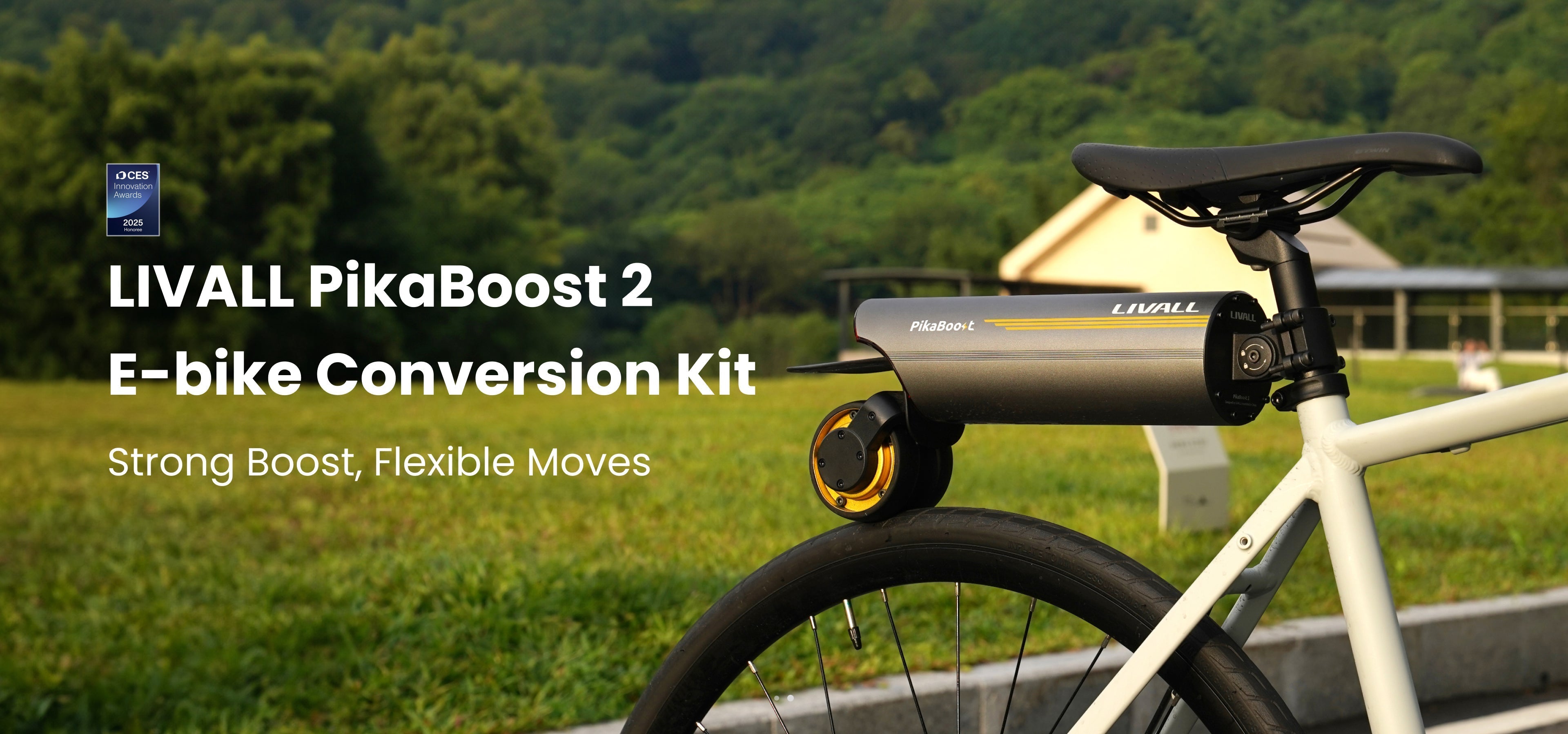 The LIVALL PikaBoost 2 turns any old bicycle into a powerful e
