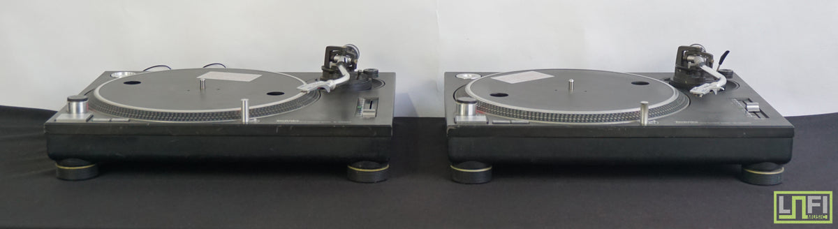 Technics SL-1200 MK3 Professional DJ Turntable Pair - Black