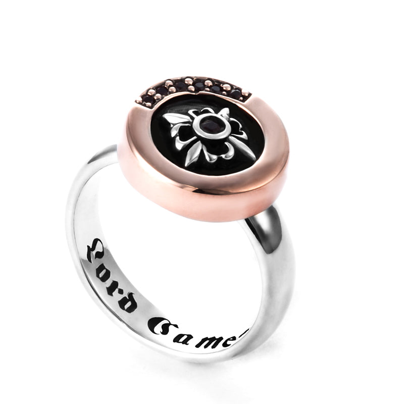 シルバー製盾型リングロードキャメロット 19号LC 693 GNTロード