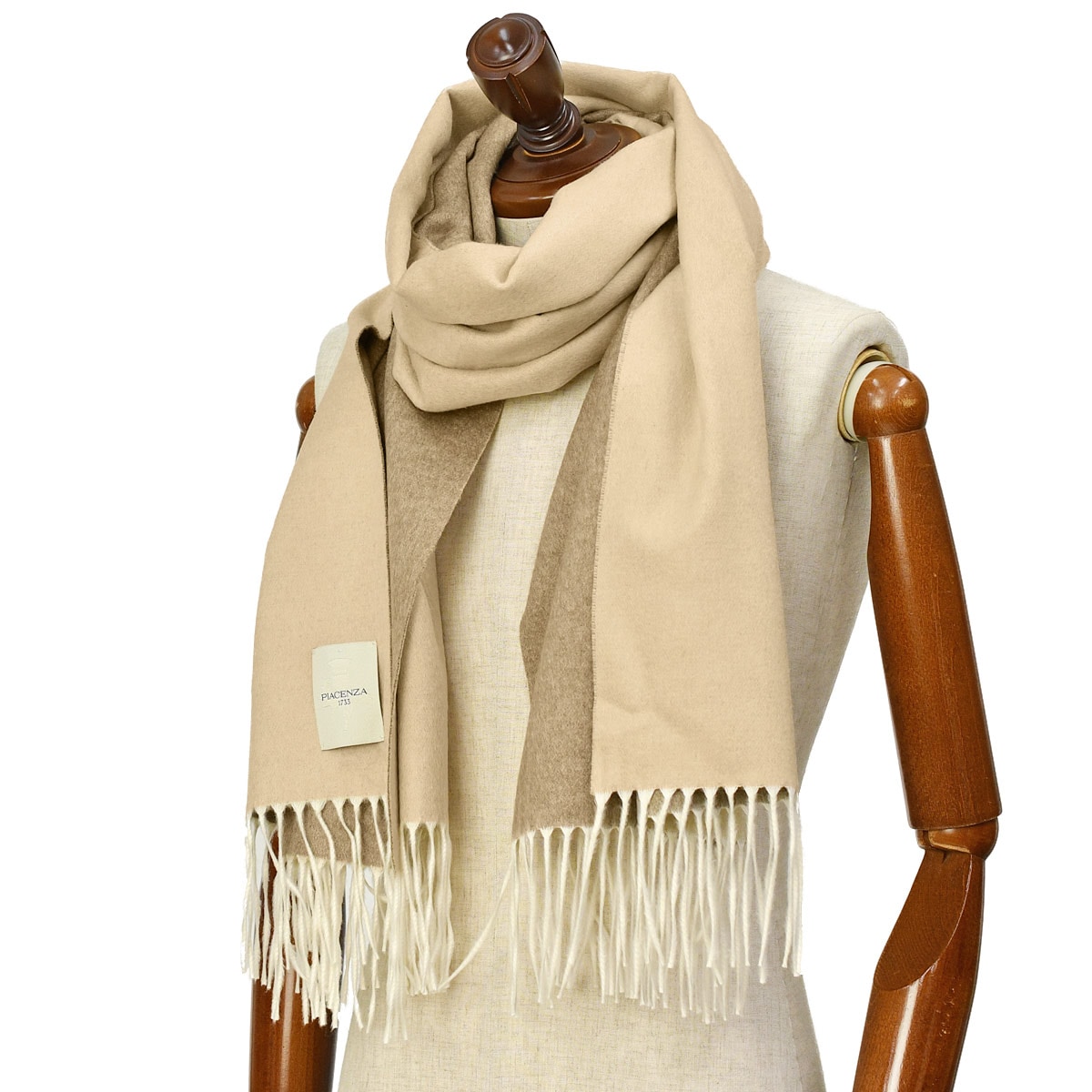 PIACENZA【ピアチェンツァ】リバーシブルマフラー MIRROR 82249 750 13