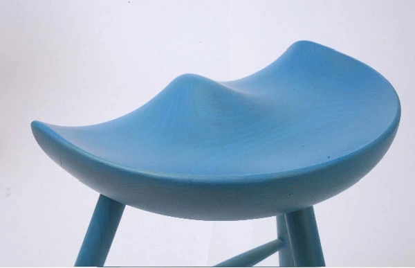 スツール 北欧 / シューメーカーチェア H59cm ブラック / WERNER