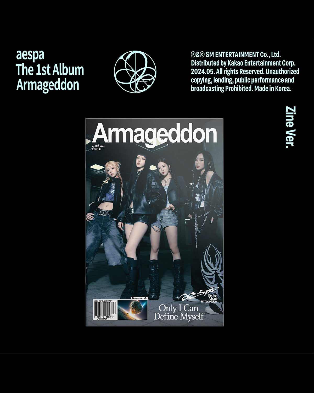 aespa - The 1st Album 'Armageddon' (Zine Ver.) - SMTOWN GLOBAL