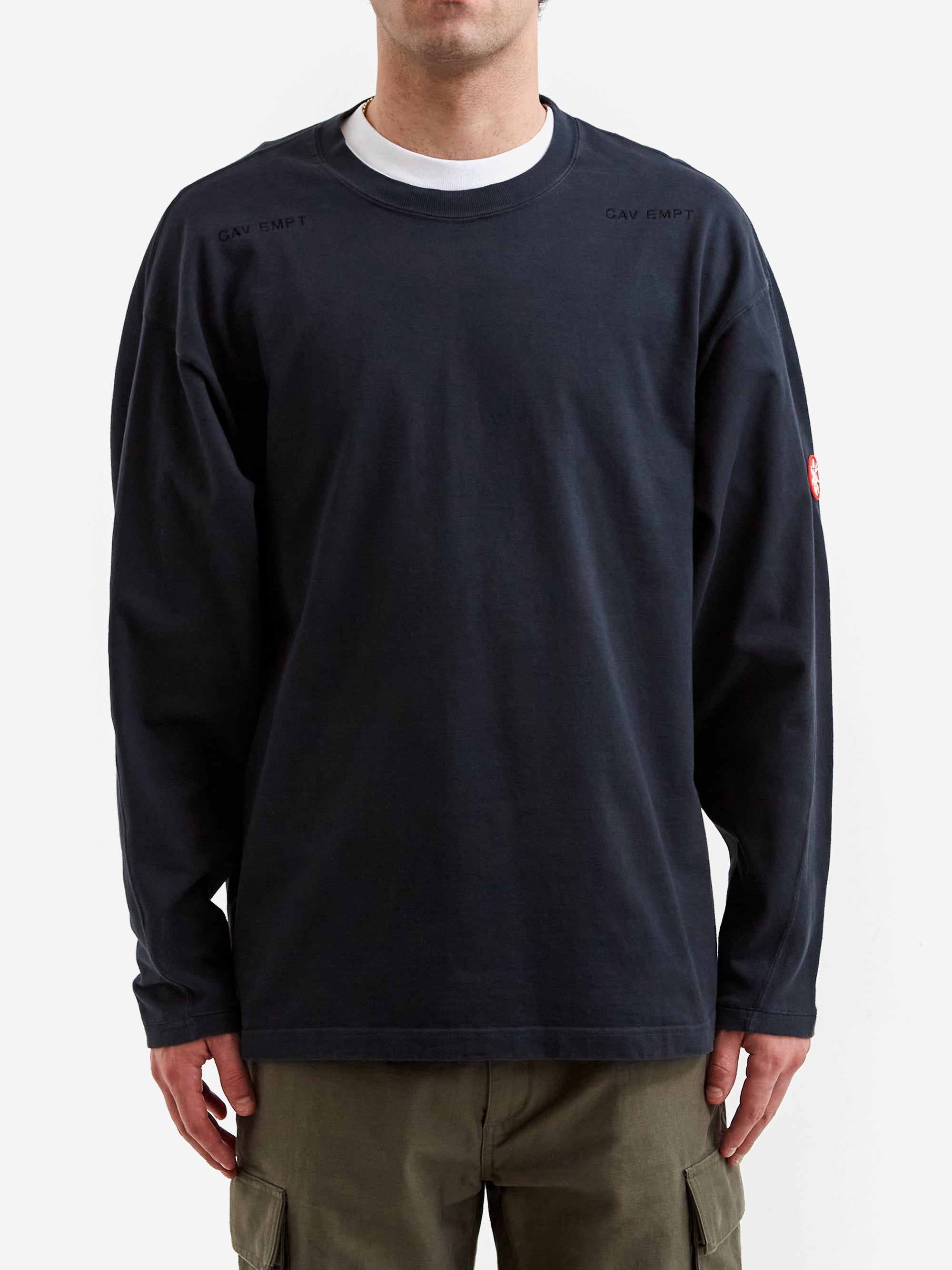 C.E Cav Empt Overdye Forward Line Heavy Long Sleeve T-Shirt
