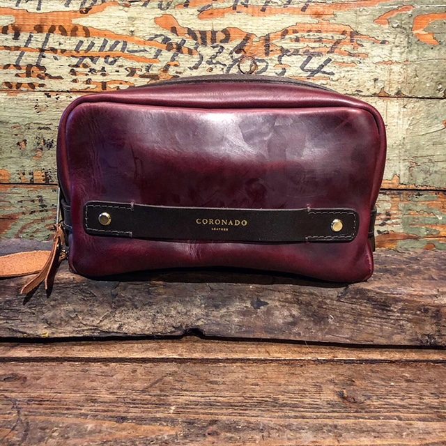 Coronado Leather / クロムエクセルレザーポーチ | GOLD RUSH