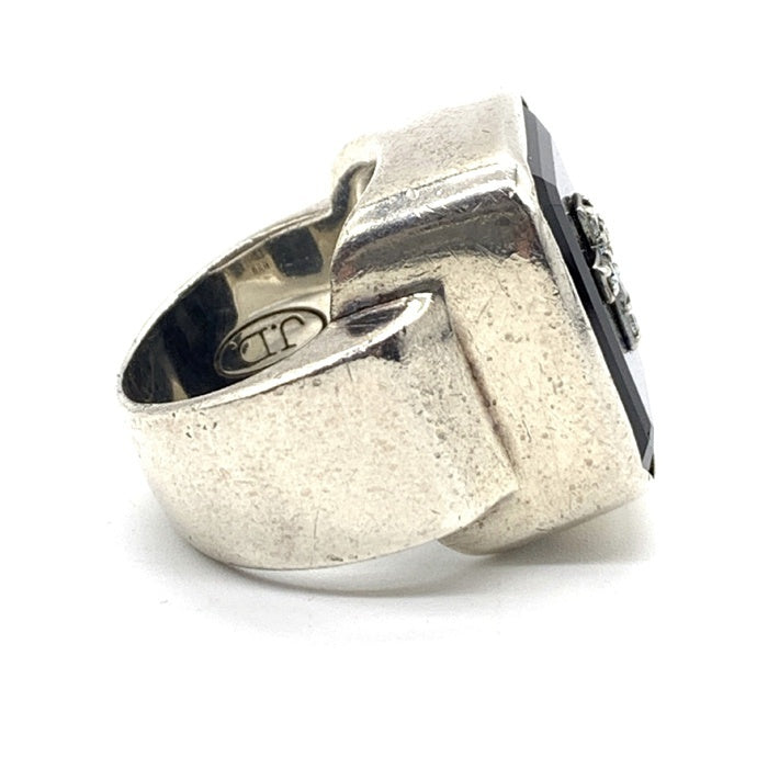 Justin Davis ジャスティンデイビス エミネムリング オニキス ダイヤ