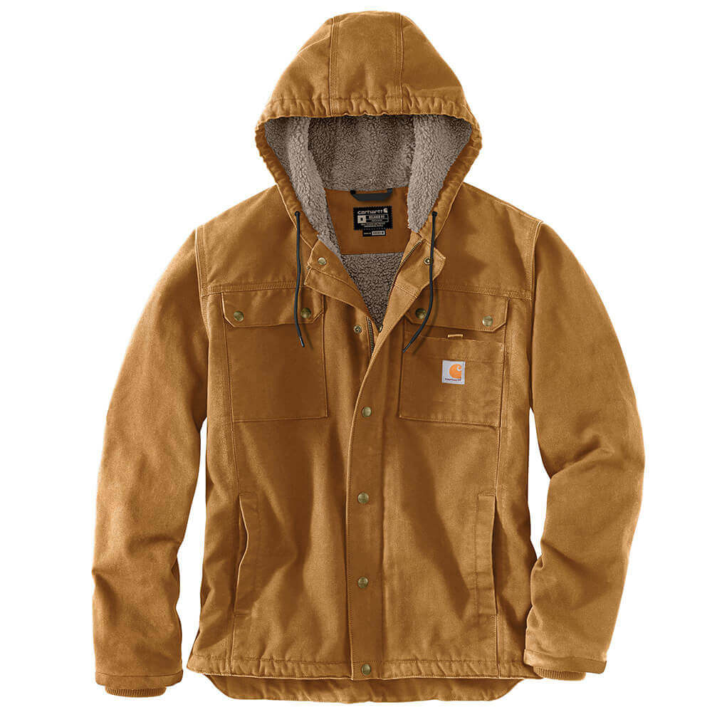 103826 - Carhartt Men's Relaxed Fit Washed Duck Sherpa-Lined Utility J