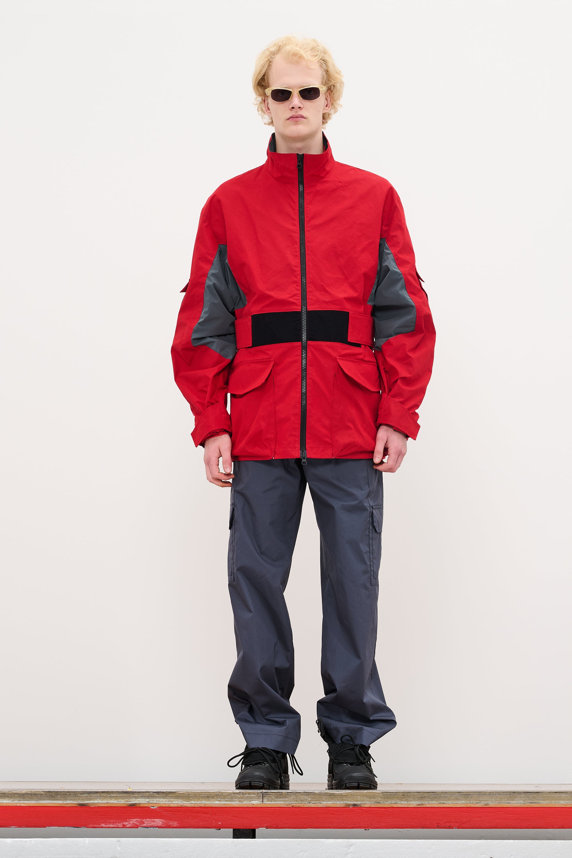 FIELD JACKET - SCARLET RED – GR10K