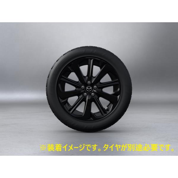 マツダ（MAZDA）ディスクホイール 1本 ブラックメタリック CX-80 20