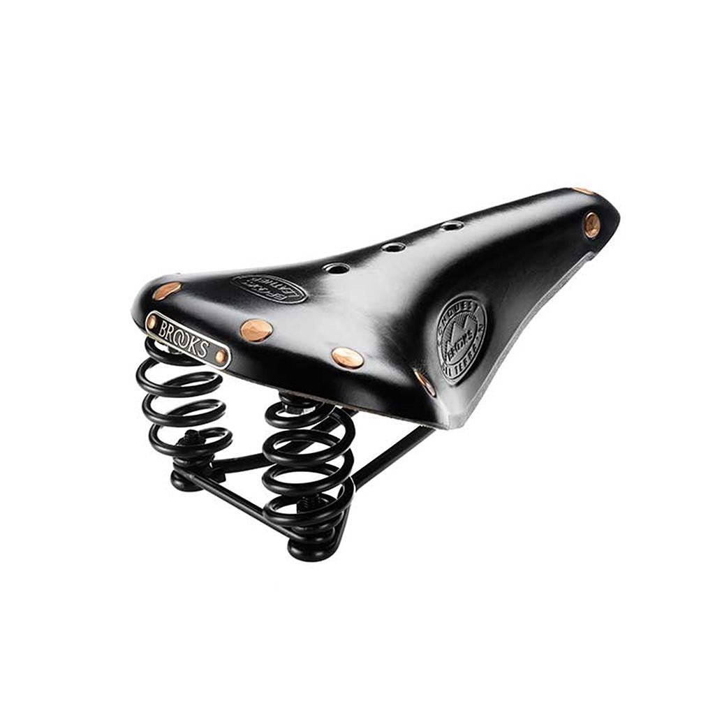 スプリング仕様のレザーサドル！Brooks（ブルックス）のConquest