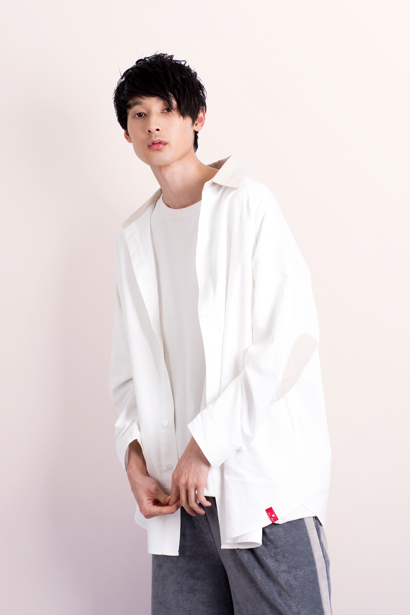 harapeco SS 新作】バイカラーシャツJK | harapeco