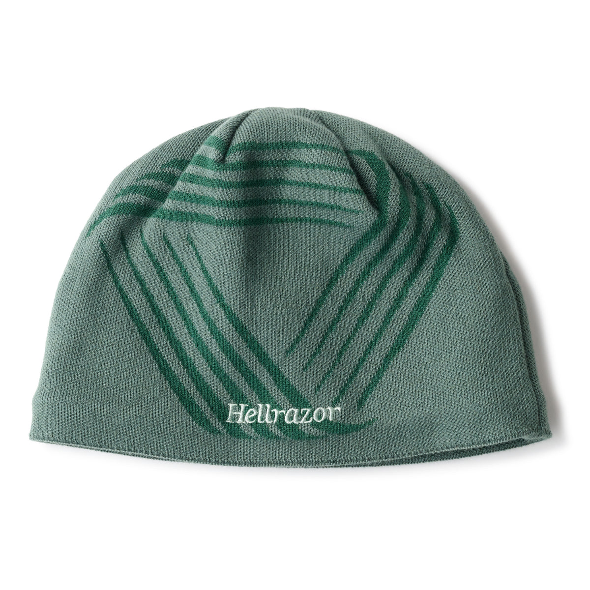 RAZE LOGO BEANIE - DEEP GREEN – Hellrazor Online