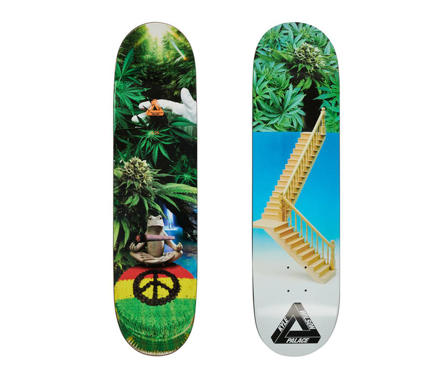 PALACE skateboards スケートボードデッキ ジョニークラーク スケボー