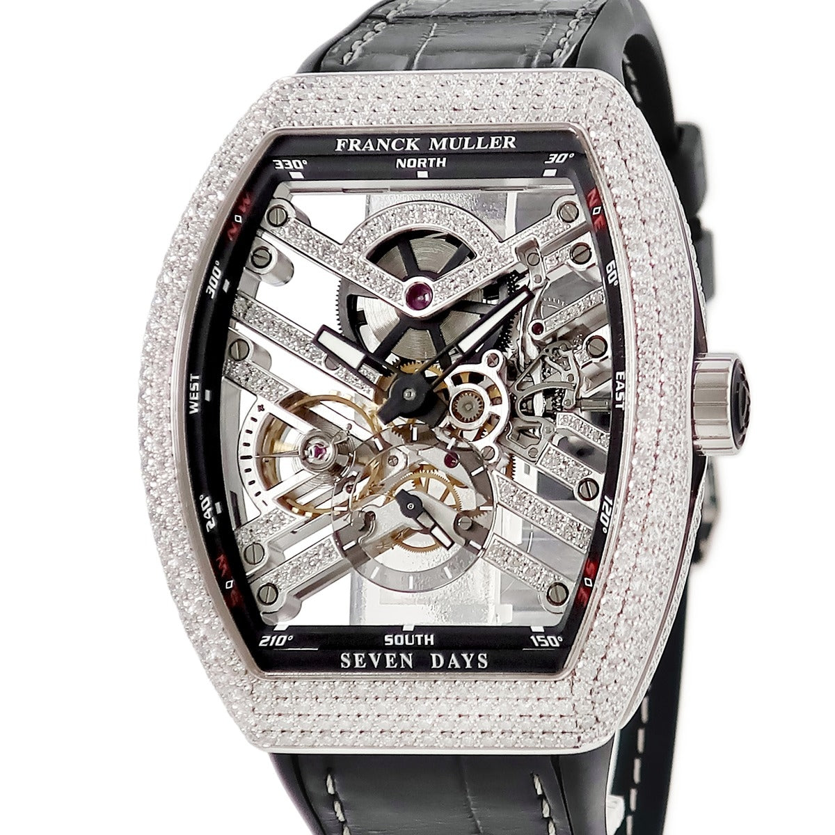 フランクミュラー FRANCK MULLER ヴァンガード 7デイズ V45 S6 SQT D