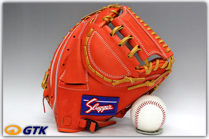 久保田スラッガー KSM-322 Fオレンジ 一般軟式用 ツーピースウェブが