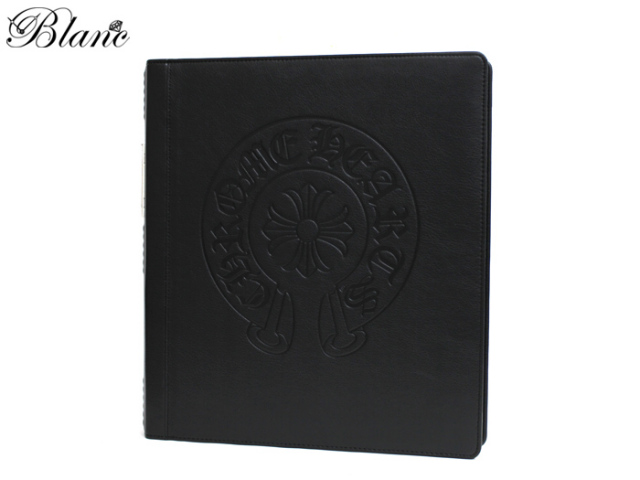 クロムハーツ ◇ ホースシュー バインダー ◇ レザー ブラック