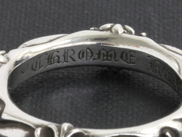 クロムハーツ ◇ SBT クロス バンド リング ◇ SBT BAND シルバー925