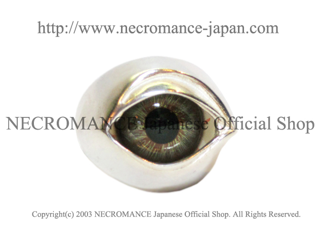 ネクロマンス NECROMANCE】【数量限定】 シルバーNEW義眼リング Silver