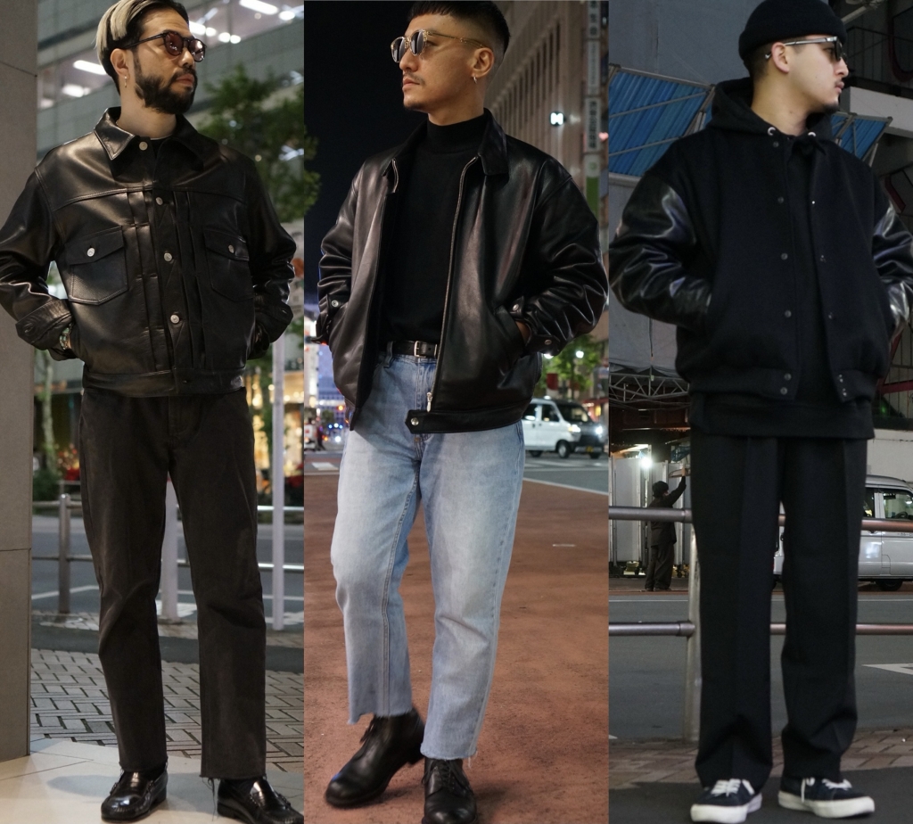 スタッフでレザー着回してみました。 | Time is on Blog