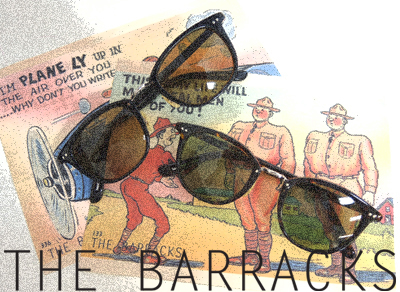 THE BARRACKS の新型サングラス入荷してます！ | GLOBE SPECS blog
