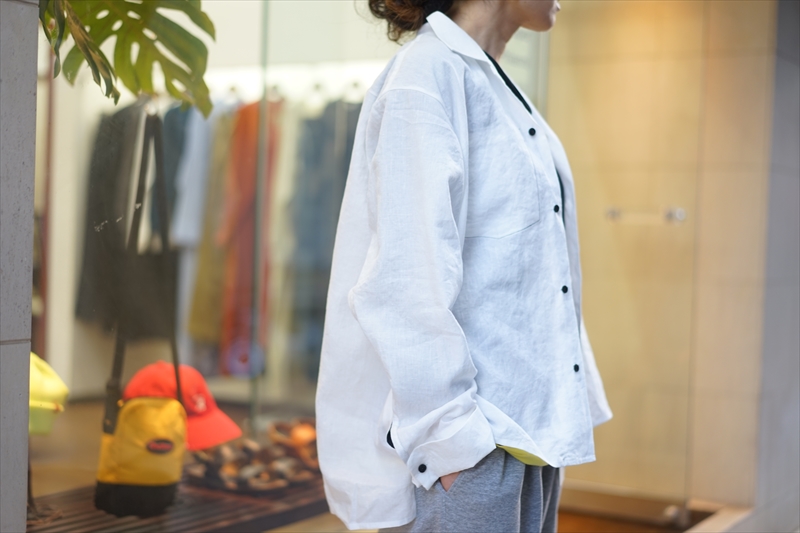 SUNSEA(サンシー)の新作、LINEN GIGOLO SHIRTのご紹介です。 | BALUCA