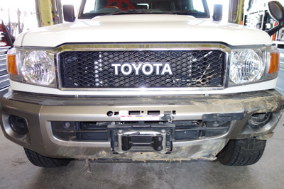 ランクルGRJ76へARBウインチバンパー取付！ | 4WD・四駆カスタム