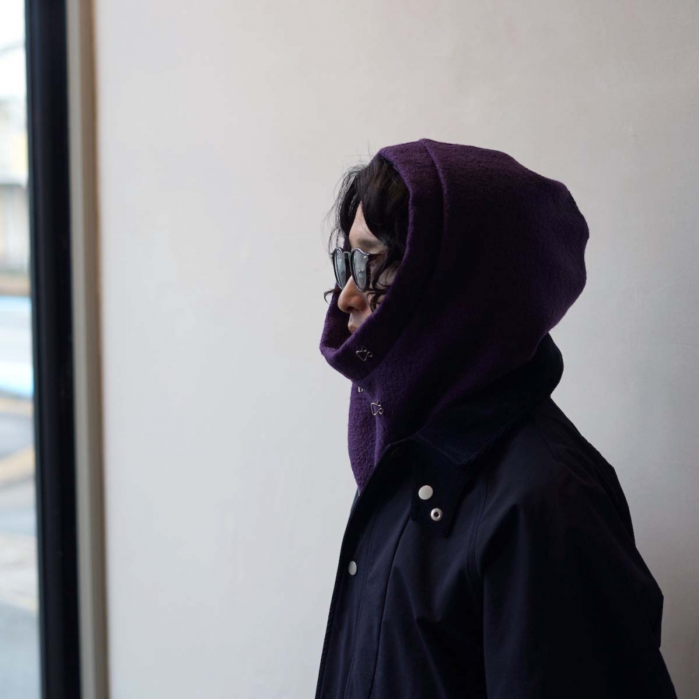 ソロイスト soloist 22aw フリース バラクラバ フーディー タカヒロ