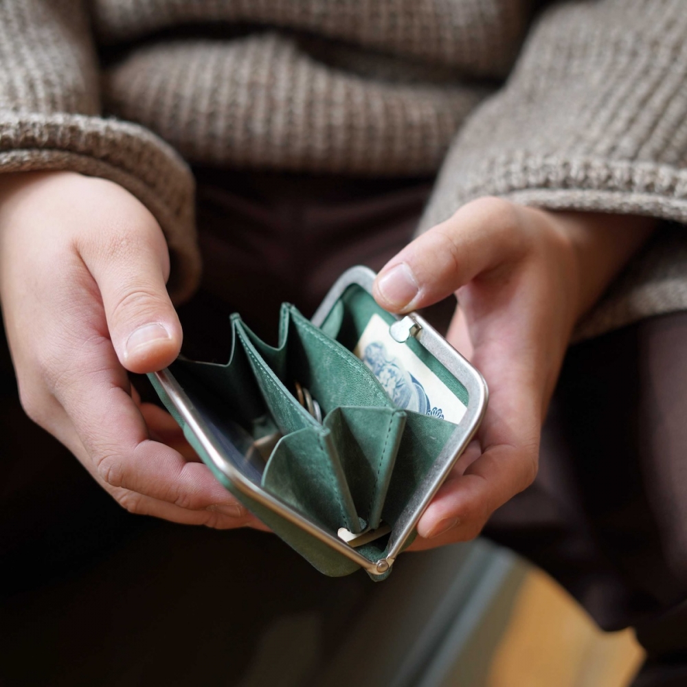 エンダースキーマ Hender scheme 3d purse green