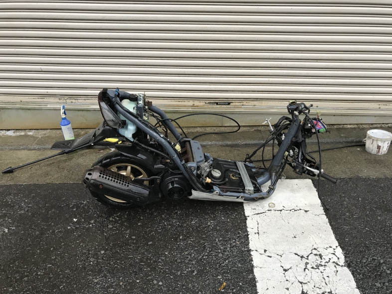 ライブディオZXのメンテナンス | old_kpの日記