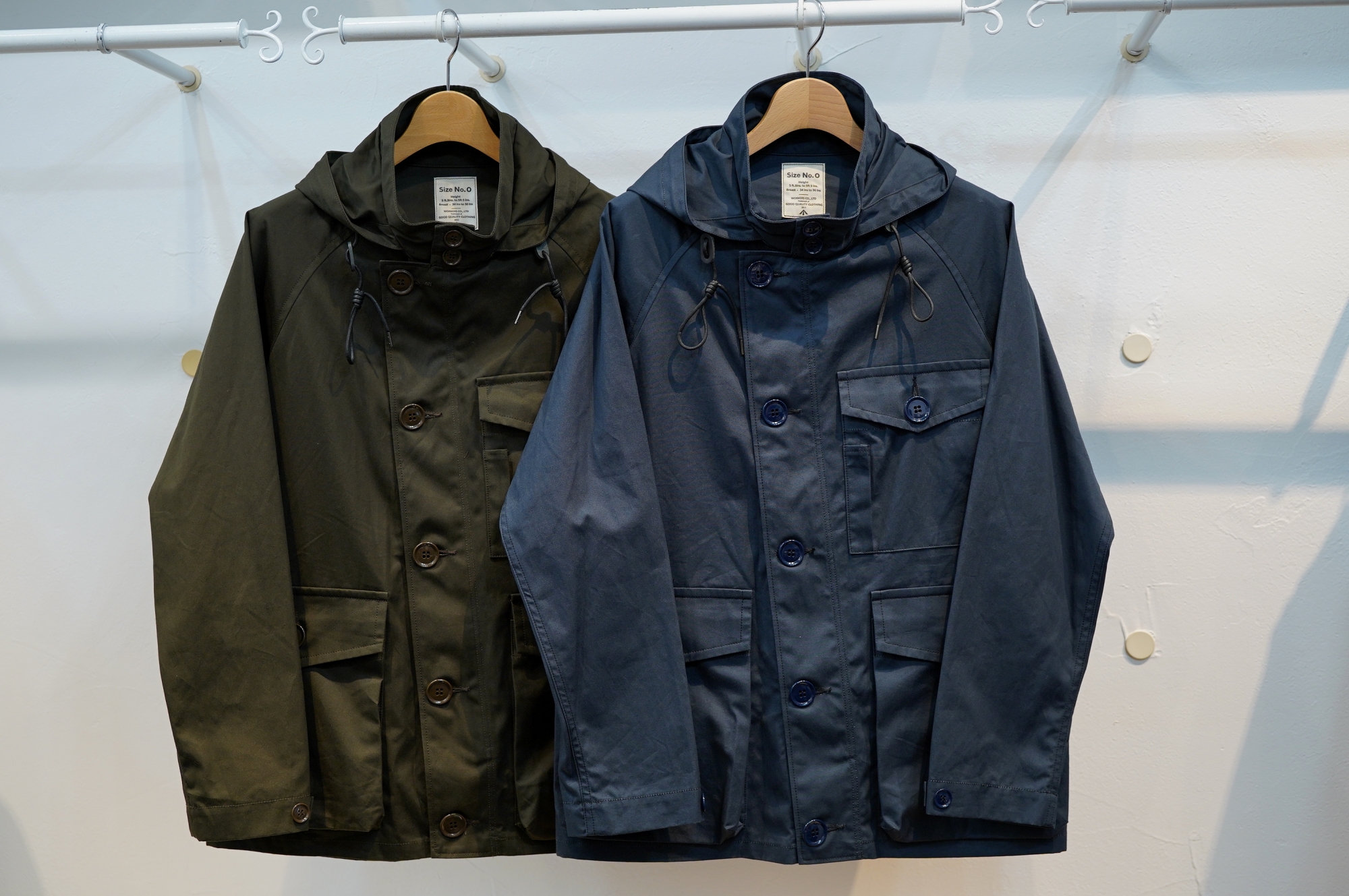 Workers（ワーカーズ）さんのRAFパーカー、さらに進化して完成度高い