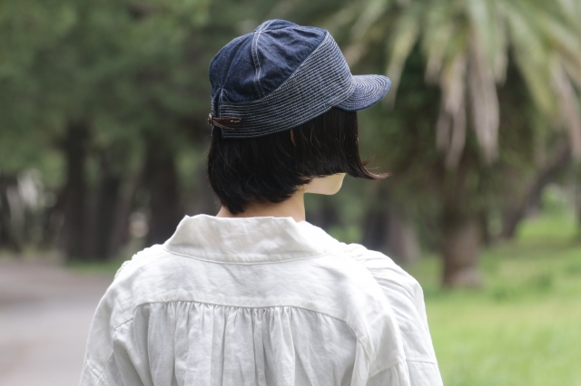 KAPITAL - 老人と海CAP | BLUE NEON